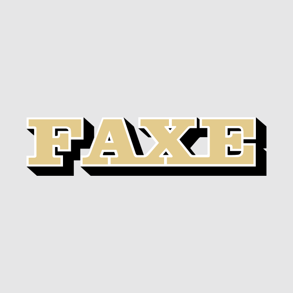 Faxe ,Logo , icon , SVG Faxe