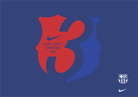 FC Barcelona  Champions Logo