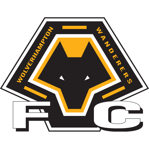 FC Wolverhampton Wanderers 1990’s Logo ,Logo , icon , SVG FC Wolverhampton Wanderers 1990’s Logo