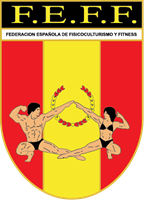 Federación Española de Culturismo y Fitness Logo