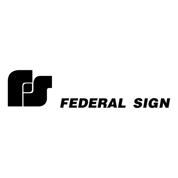 Federal Sign ,Logo , icon , SVG Federal Sign