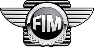 Fédération Internationale de Motocyclisme FIM Logo