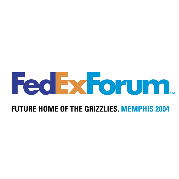 FedExForum ,Logo , icon , SVG FedExForum