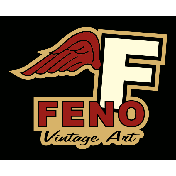 Feno Vintage Art Logo ,Logo , icon , SVG Feno Vintage Art Logo