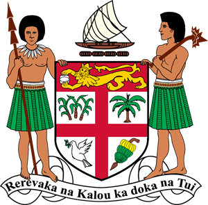 Fiji Flag&Coat of arms Logo