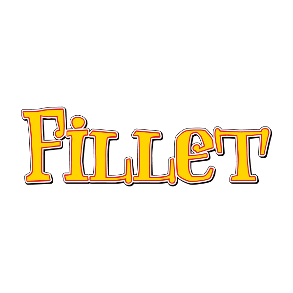 Fillet Logo ,Logo , icon , SVG Fillet Logo