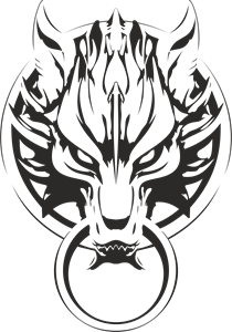 Final Fantasy Advent Children Wolf Logo ,Logo , icon , SVG Final Fantasy Advent Children Wolf Logo