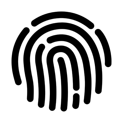 finger print ,Logo , icon , SVG finger print