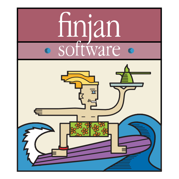 Finjan Software Logo ,Logo , icon , SVG Finjan Software Logo