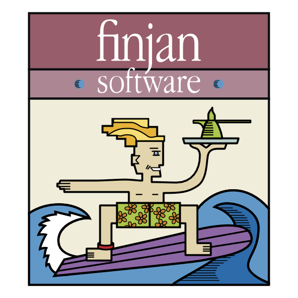 Finjan Software ,Logo , icon , SVG Finjan Software