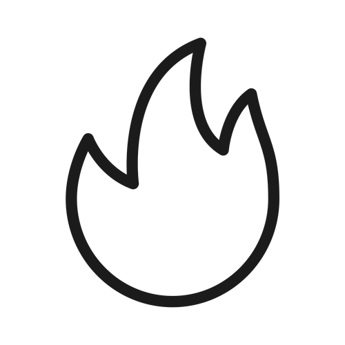 fire ,Logo , icon , SVG fire