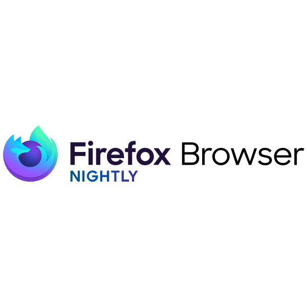 Firefox Browser Nightly Editon wordmark