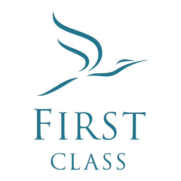 First Class ,Logo , icon , SVG First Class