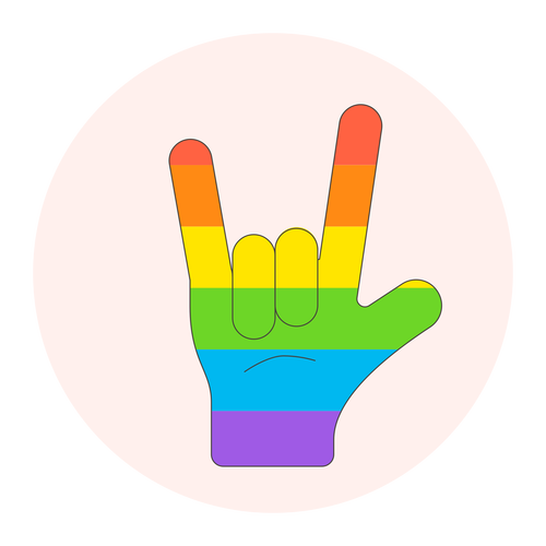 fist lgbtq 1 ,Logo , icon , SVG fist lgbtq 1