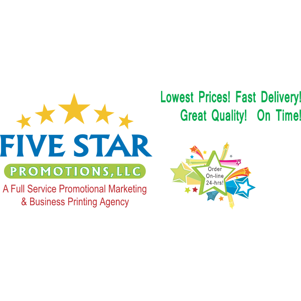 Five Star Promotions, LLC Logo ,Logo , icon , SVG Five Star Promotions, LLC Logo