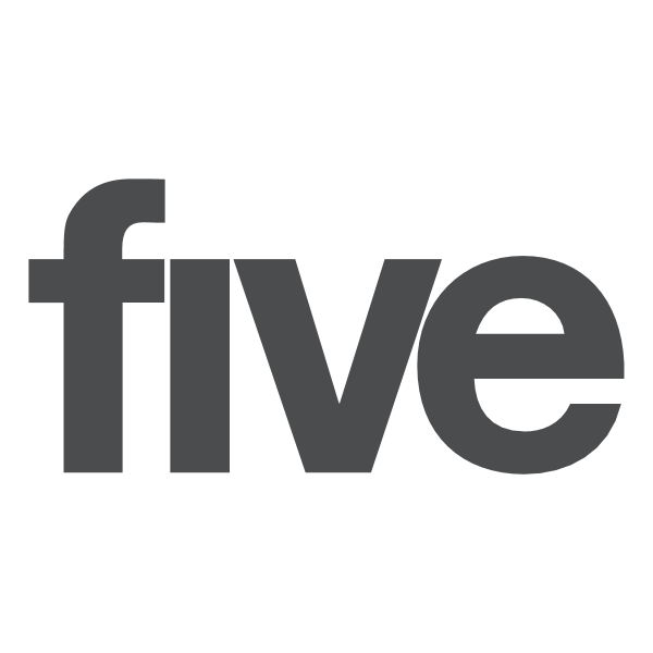 Five ,Logo , icon , SVG Five