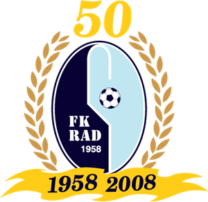 FK Rad (1958-2008) Logo ,Logo , icon , SVG FK Rad (1958-2008) Logo
