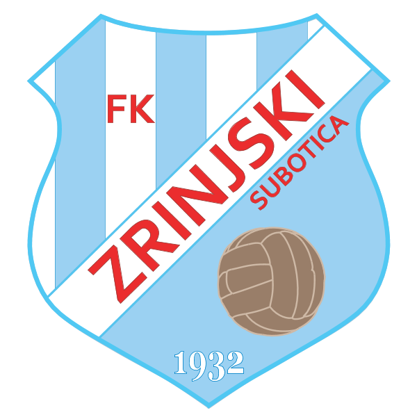 FK Zrinjski 1923 Subotica Logo ,Logo , icon , SVG FK Zrinjski 1923 Subotica Logo