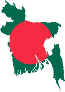 Flag map of Bangladesh Logo ,Logo , icon , SVG Flag map of Bangladesh Logo