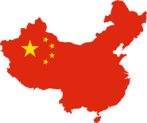 Flag map of China Logo ,Logo , icon , SVG Flag map of China Logo