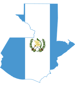 Flag map of Guatemala Logo ,Logo , icon , SVG Flag map of Guatemala Logo