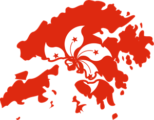 Flag map of Hong Kong Logo ,Logo , icon , SVG Flag map of Hong Kong Logo