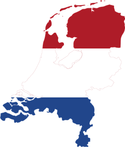 Flag map of Netherlands Logo ,Logo , icon , SVG Flag map of Netherlands Logo