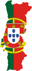 Flag map of Portugal Logo ,Logo , icon , SVG Flag map of Portugal Logo