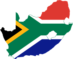 Flag map of South Africa Logo ,Logo , icon , SVG Flag map of South Africa Logo