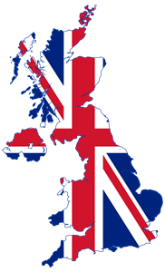 Flag map of United Kingdom Logo ,Logo , icon , SVG Flag map of United Kingdom Logo