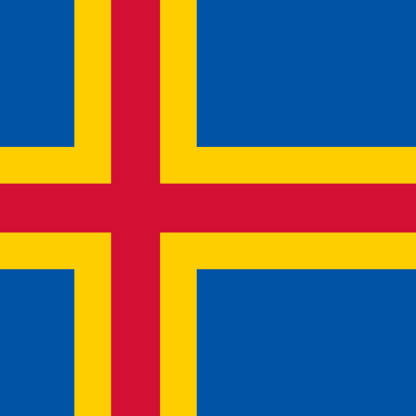 Flag of Aland Islands