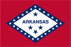 FLAG OF ARKANSAS Logo