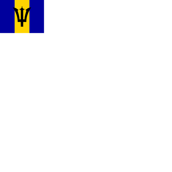 Flag of Barbados ,Logo , icon , SVG Flag of Barbados