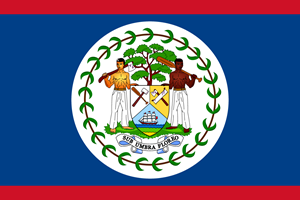 Flag of Belize Logo