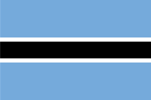 Flag of Botswana Logo ,Logo , icon , SVG Flag of Botswana Logo