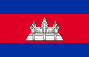 Flag of Cambodia Logo