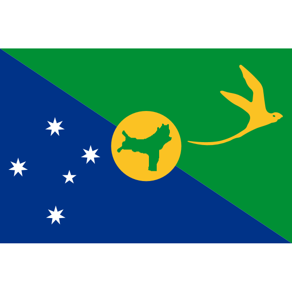 Flag of Christmas Island Logo