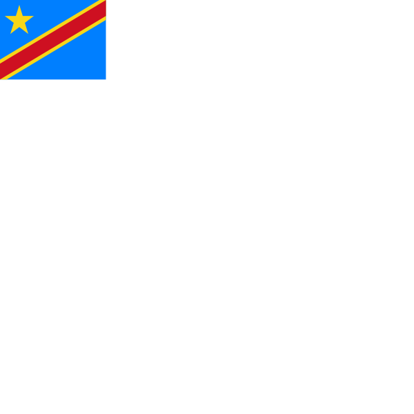 Flag of Democratic Republic of Congo