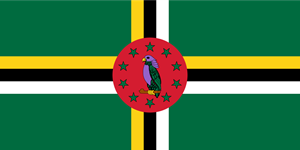 Flag of Dominica Logo