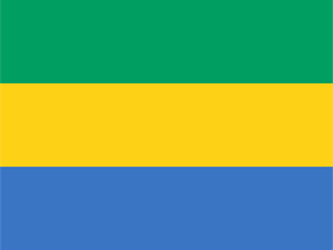 Flag of Gabon Logo ,Logo , icon , SVG Flag of Gabon Logo