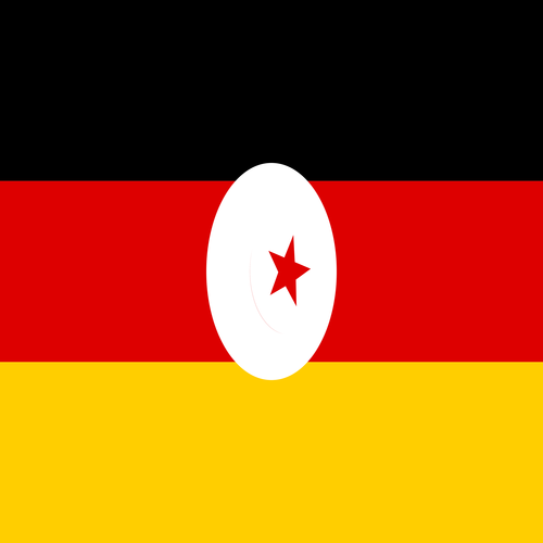 Flag of German-Tunisian Democratic Republic (Unofficial)