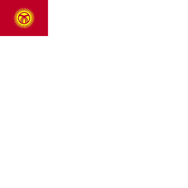 Flag of Kyrgyzstan