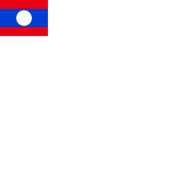 Flag of Lao People's Democratic Republic