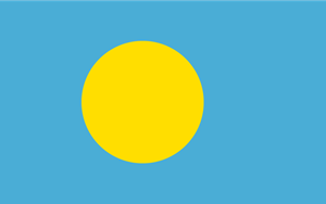 Flag of Palau Logo