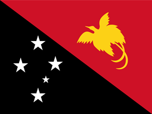 Flag of Papua New Guinea Logo