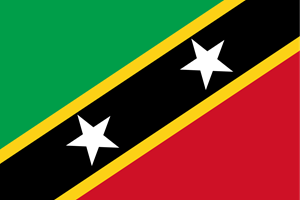 Flag of Saint Kitts and Nevis Logo