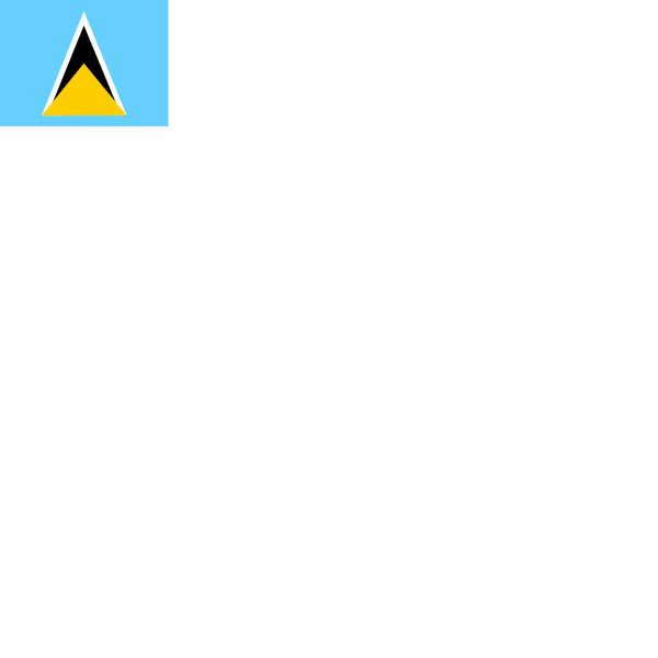 Flag of Saint Lucia ,Logo , icon , SVG Flag of Saint Lucia