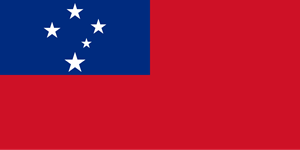 Flag of Samoa Logo ,Logo , icon , SVG Flag of Samoa Logo