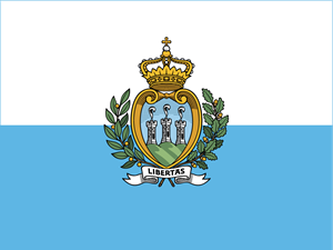 Flag of San Marino Logo ,Logo , icon , SVG Flag of San Marino Logo
