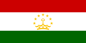 Flag of Tajikistan Logo